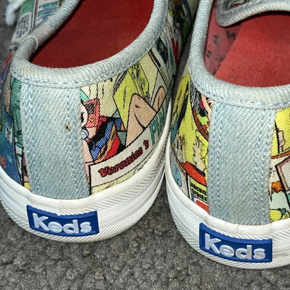 BETTY and VERONICA X KEDS LIMITED. KICKSTART SNEAKERS RIVERDALE ARCHIE JUGHEAD 9